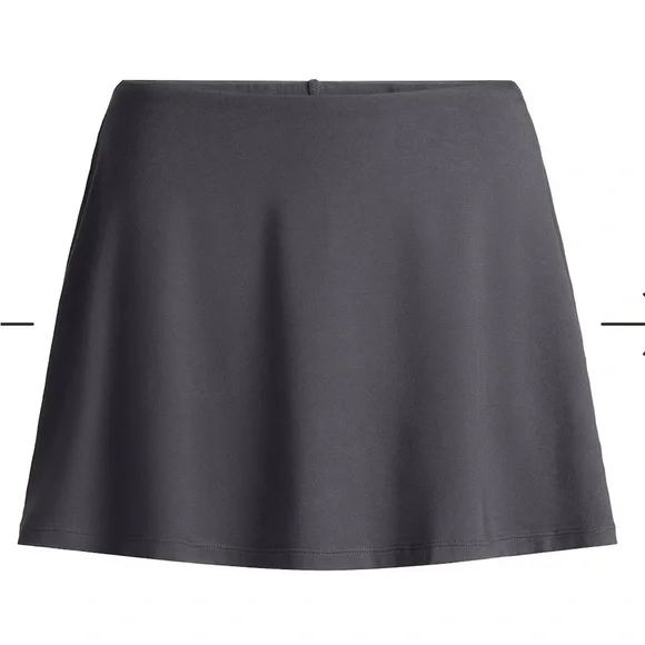 Skims Skort cling mate med color obsidian - Picture 3 of 6